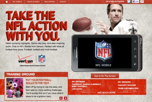 watch nfl on phone