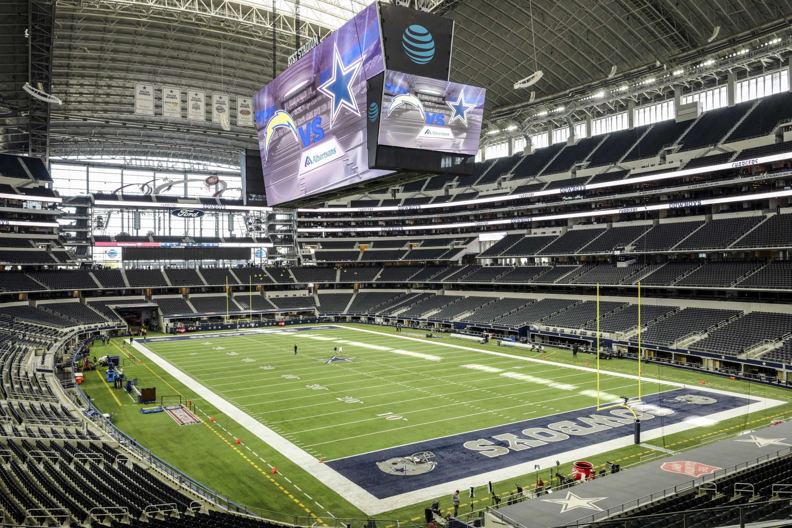 At T Stadium Rewrites The Das Playbook For New Network Stadium Tech Report