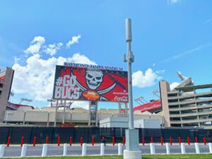 Raymond James Stadium and Steinbrenner Field