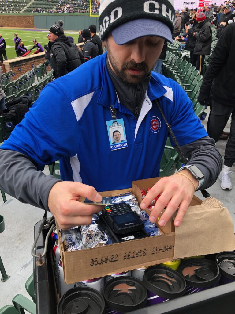 Photo Essay: Football at Wrigley Field - Stadium Tech Report