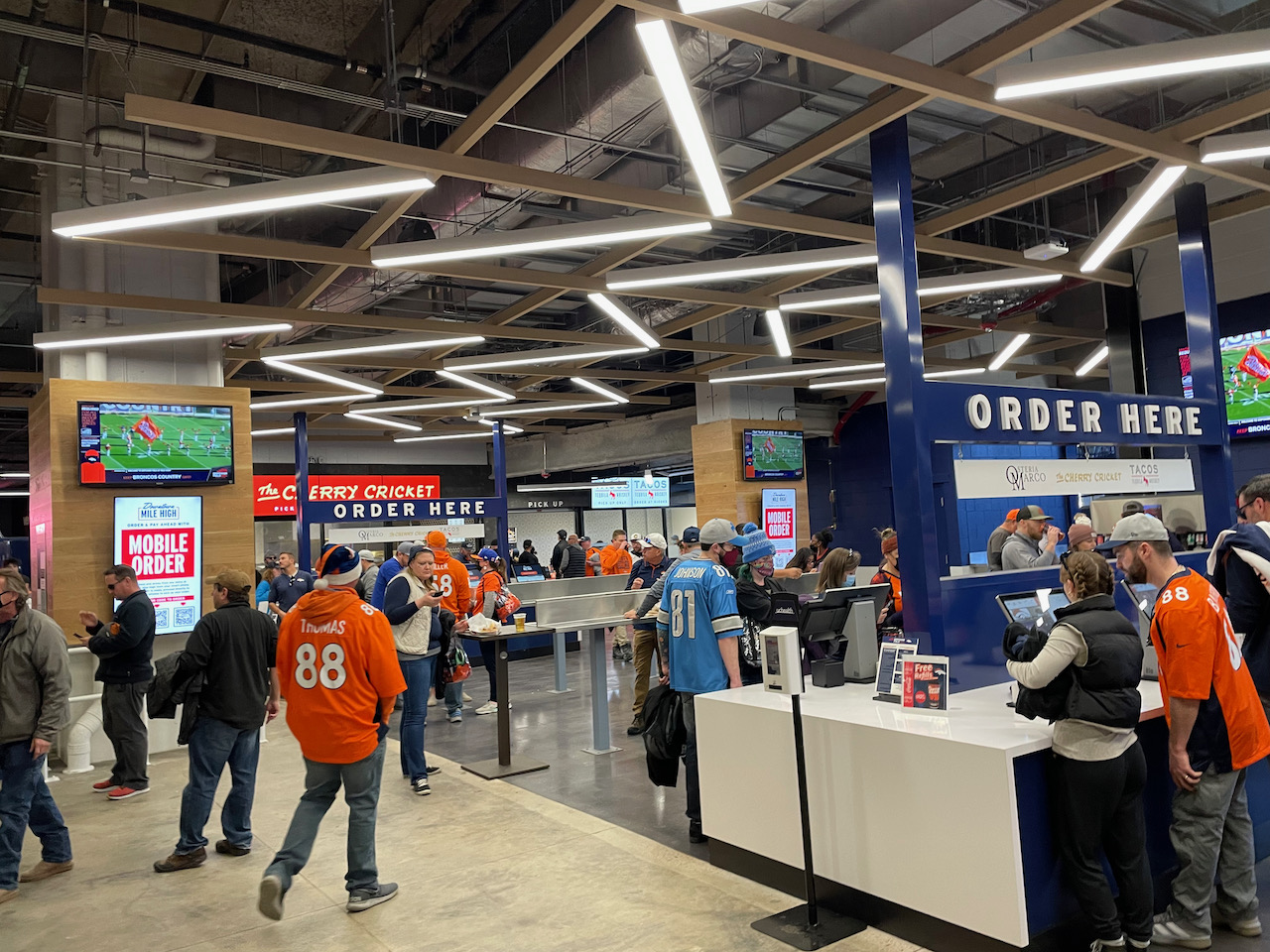 Faster Food: Denver Broncos, Aramark team up on aggressive new-technology  concessions deployments - Stadium Tech Report