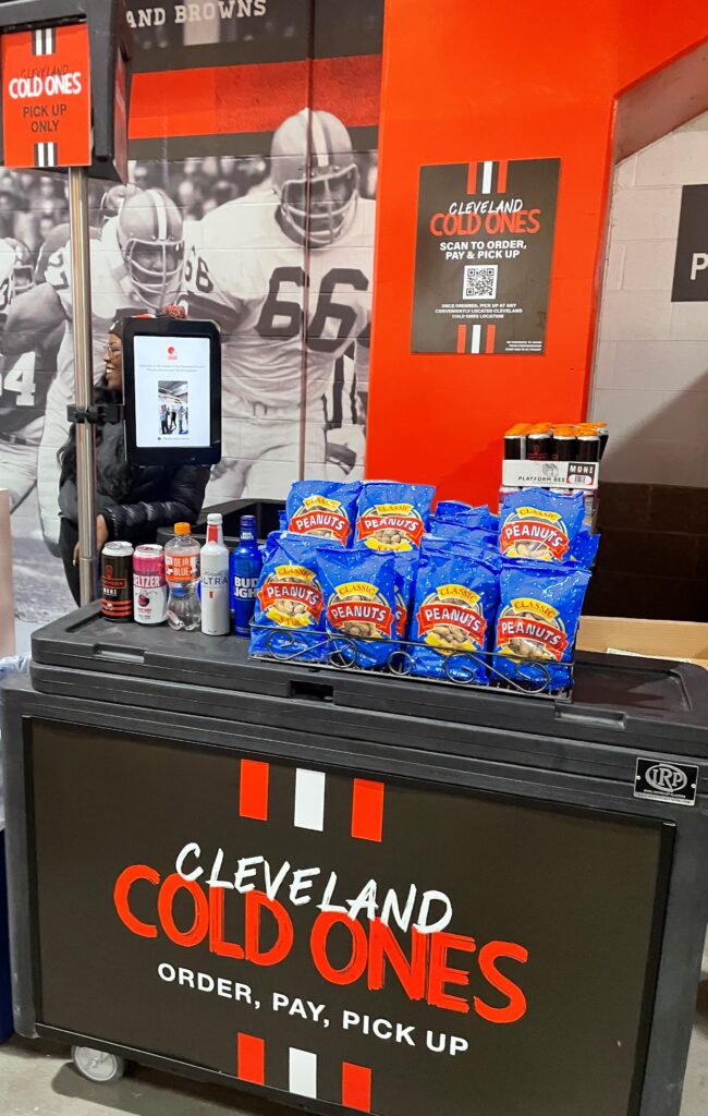 Cleveland Browns facial recognition tickets FirstEnergy Stadium